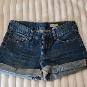 Blue Denim Jean Shorts